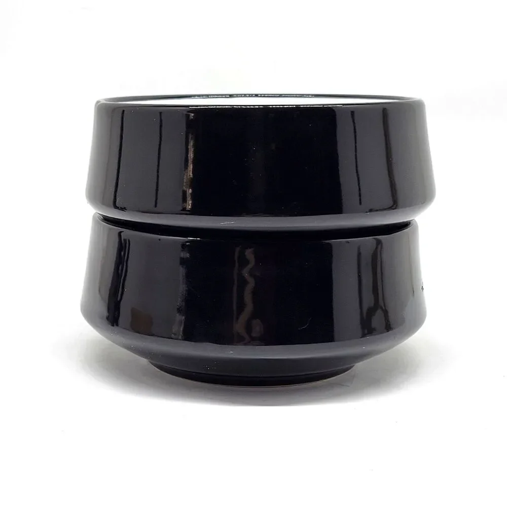 DANSK Kobenstyle Black  Soup Cereal All Purpose Bowls 5 1/2
